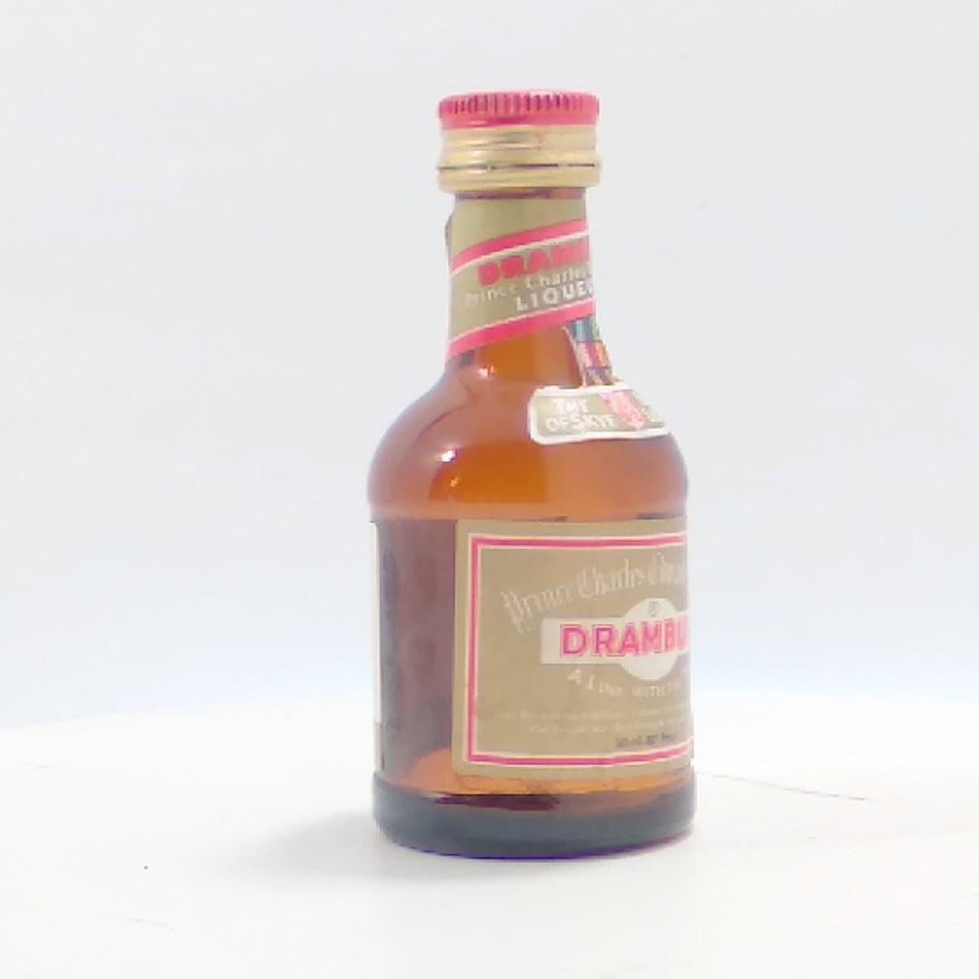 Drambuie Liqueur Scotland Miniature Empty Bottle