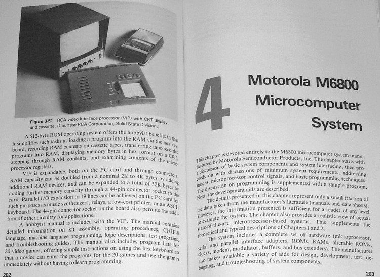 1979 RCA 1802 COSMAC VIP Microtutor Intel 8048 MC6800 Z80 Computer Handbook