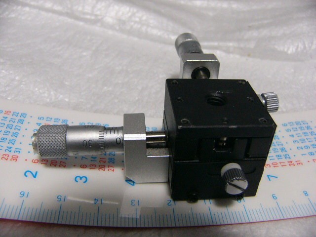 Sigma Optical TSD-252 Manual XZ-axis Stage Small size 25mm x 25mm Steel
