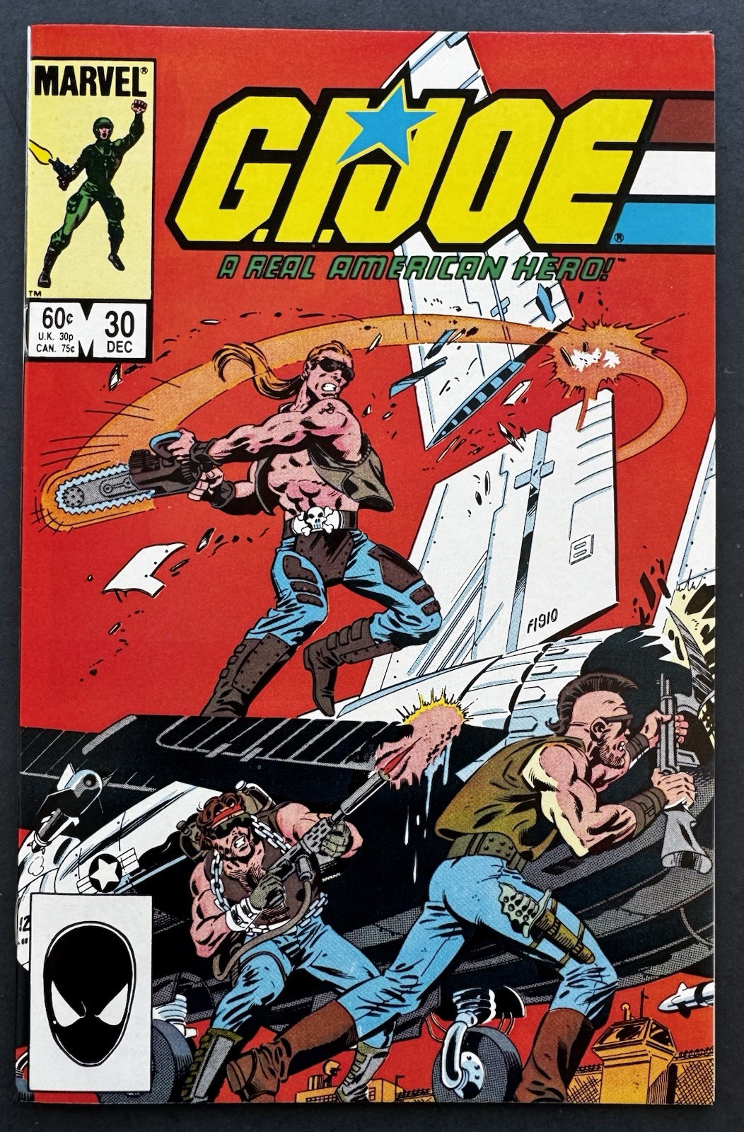 G.I. Joe A Real American Hero! #30 1984 Very Fine+ Marvel Comics