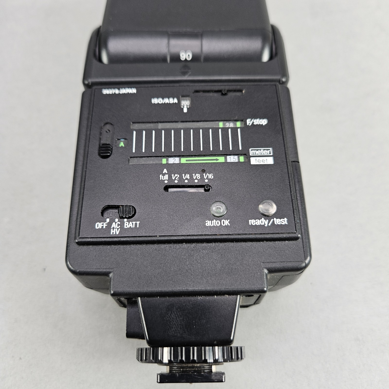 Sunpak Auto 383 Super Shoe Mount Flash Tested Works