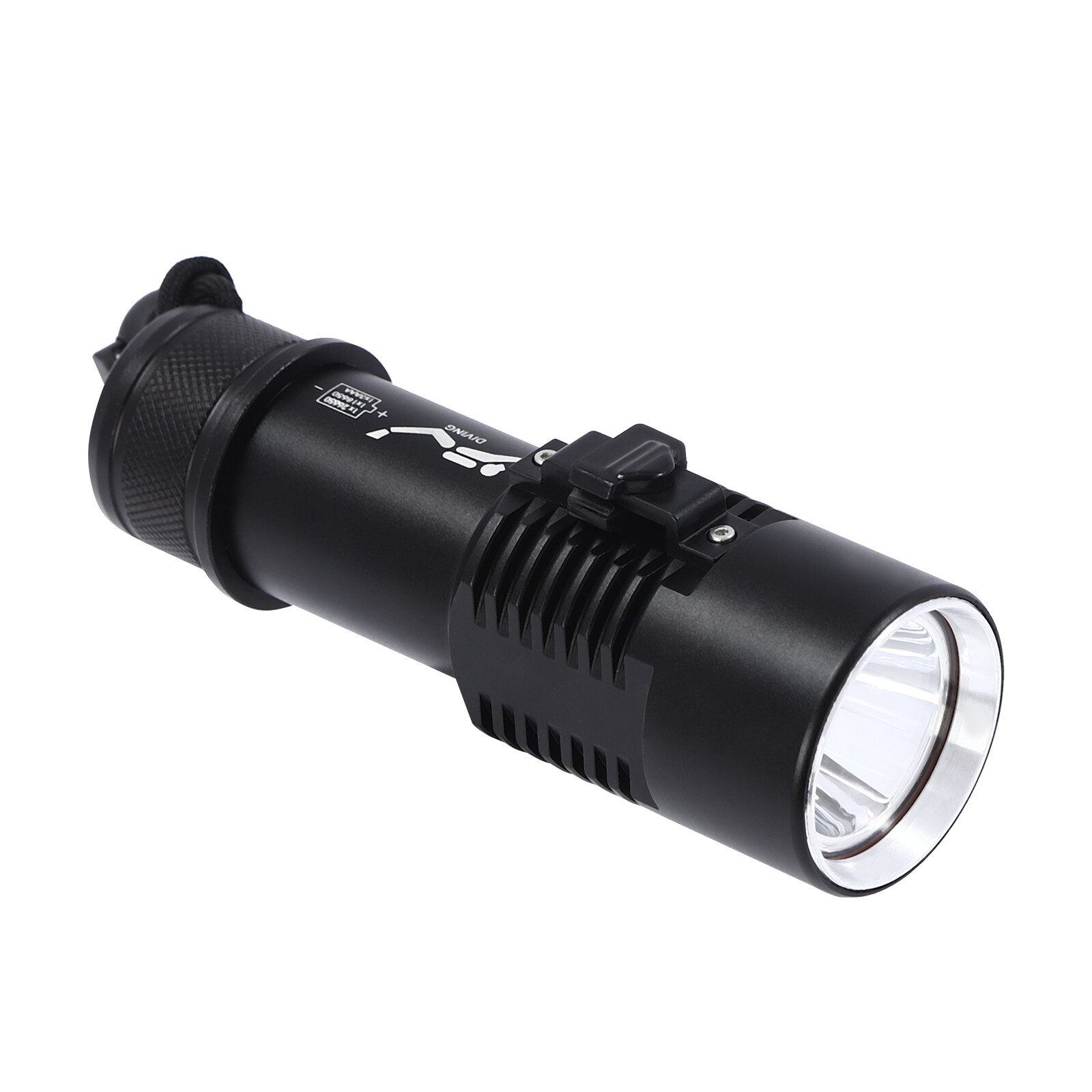 Professional Diving Light LED Waterproof Dive Scuba Lamp Underwater Flashlight