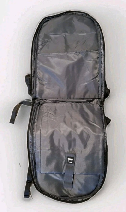 Yorepek Black/Gray Laptop Backpack 17" Padded Multiple Compartments