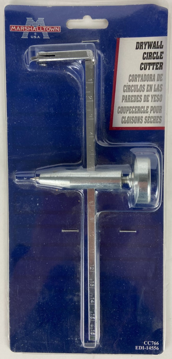 Marshalltown QLT Drywall Circle Cutter CC766 EDI-14556 - BRAND NEW