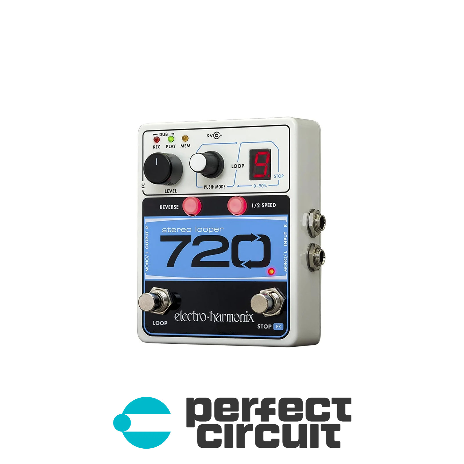 Electro Harmonix 720 Stereo Looper Pedal EFFECTS DEMO PERFECT CIRCUIT