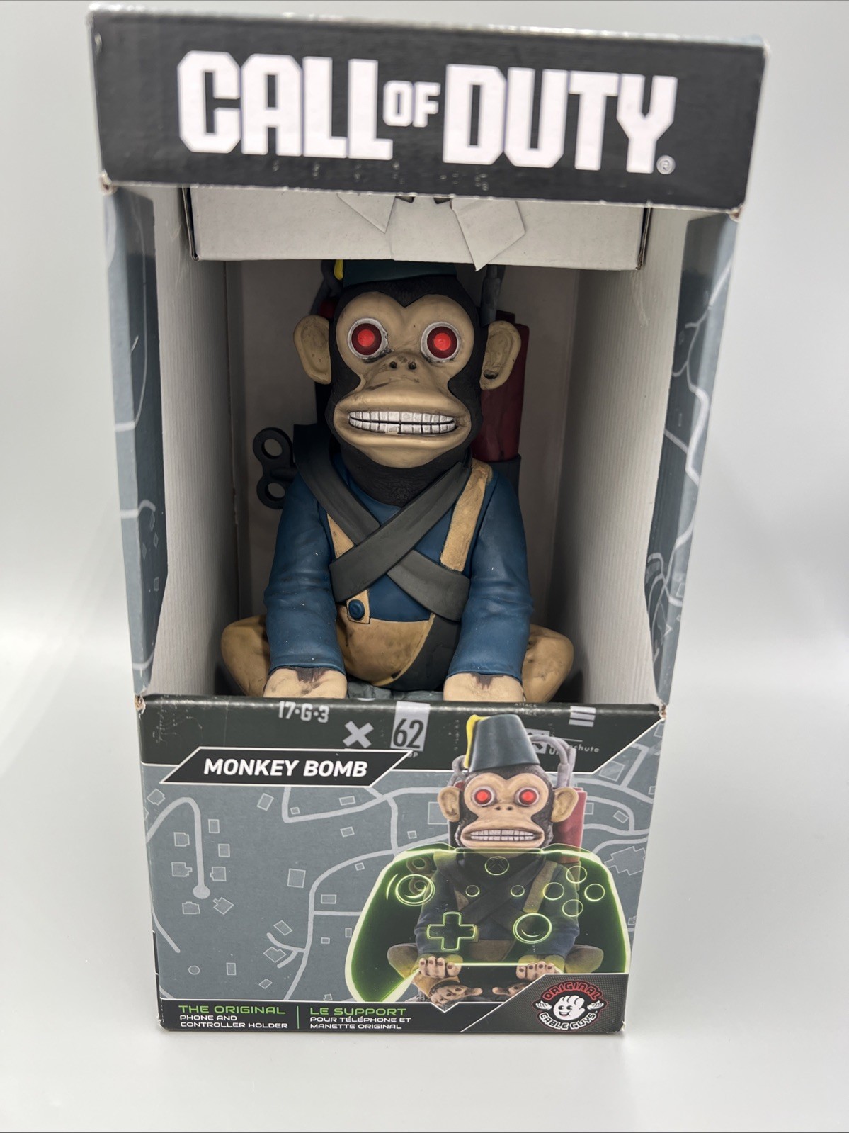 Call Of Duty Monkey Bomb Phone & Controller Holder, Original Cable Guys.