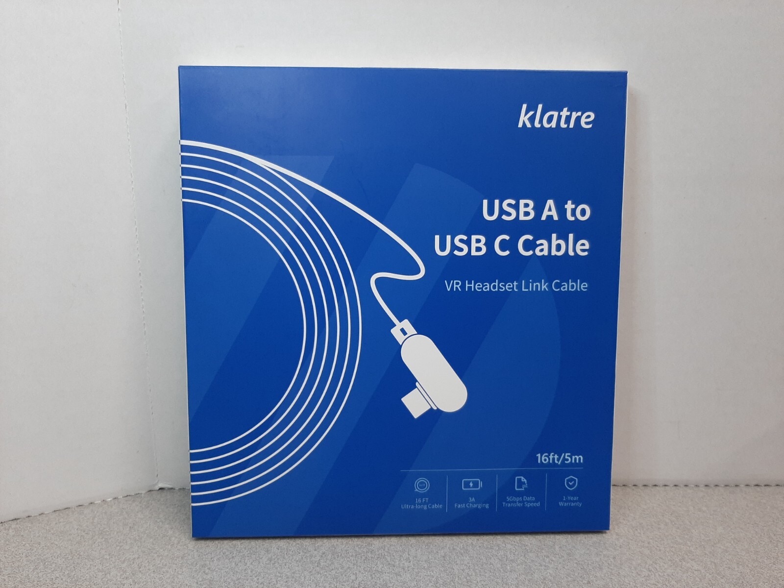 Klatre : USB A to USB C  cable -  ... PS5, Oculus, Cell Phones, XBOX controllers