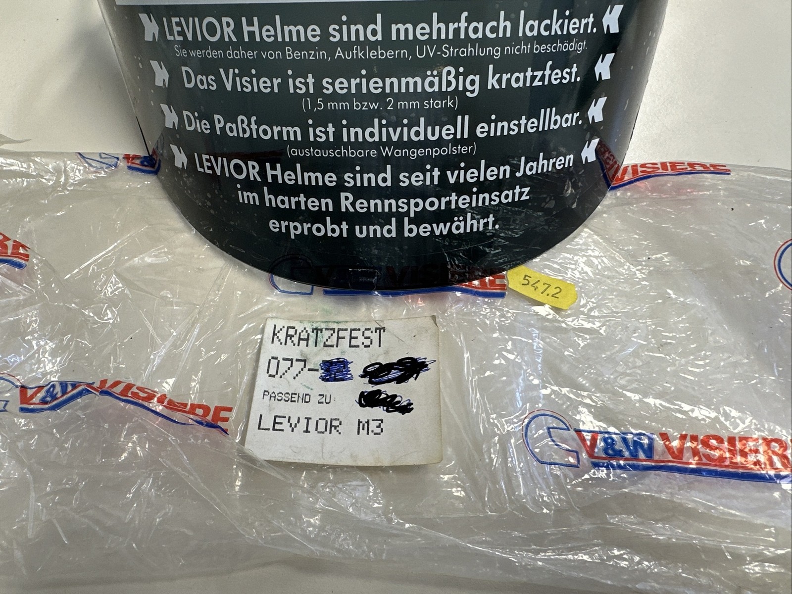 V&W visor 077 Levior M 3 #14173