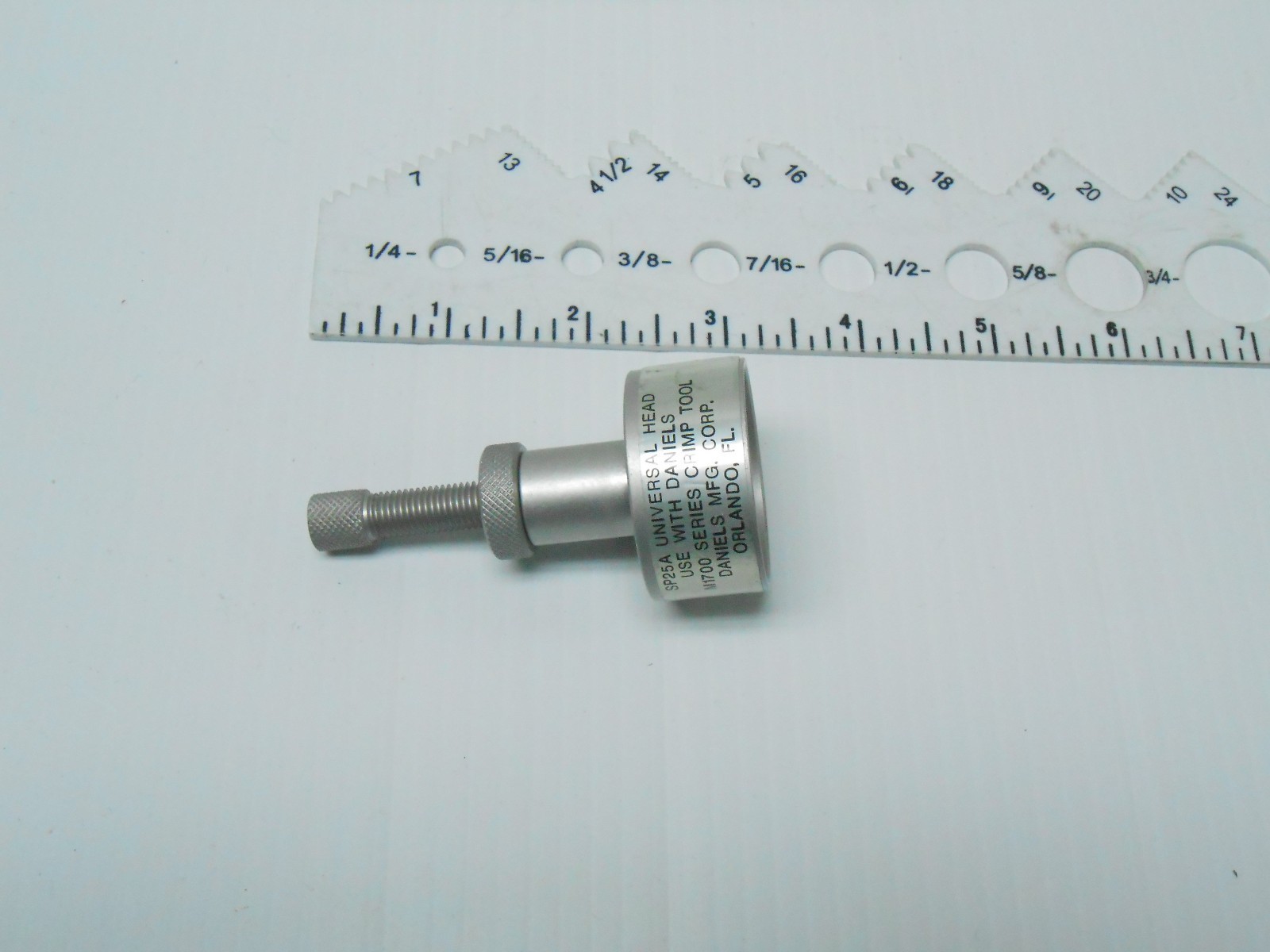 SP25A DANIELS UNIVERSAL HEAD USE WITH M1700 SERIES TOOL NEW OLD STOCK
