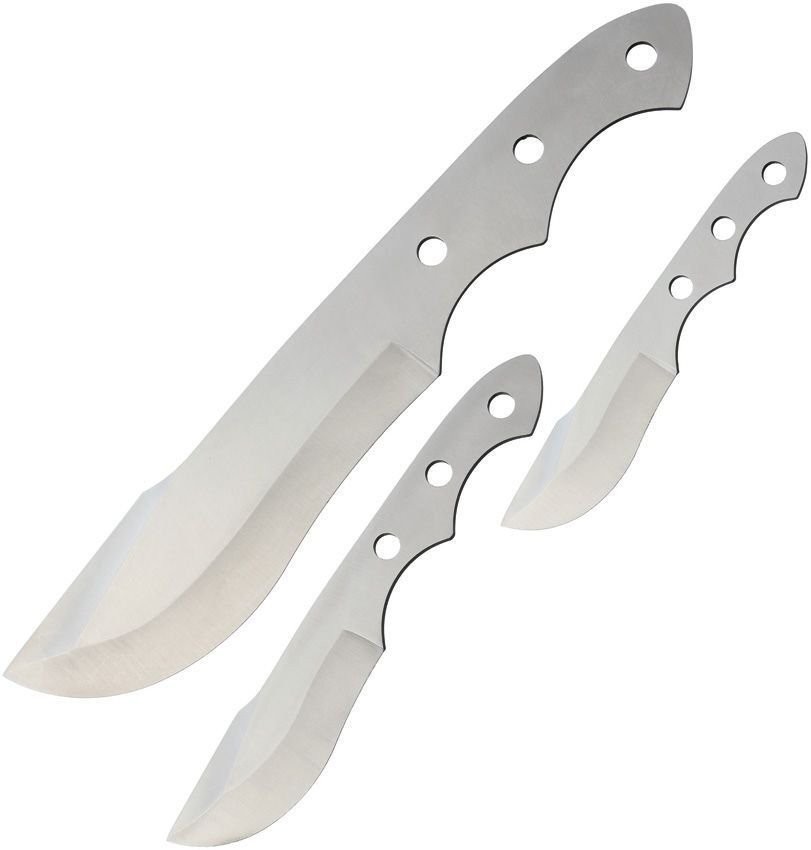 Rough Ryder Knifemaking Set Fixed Knife Stainless Blades - RR1717