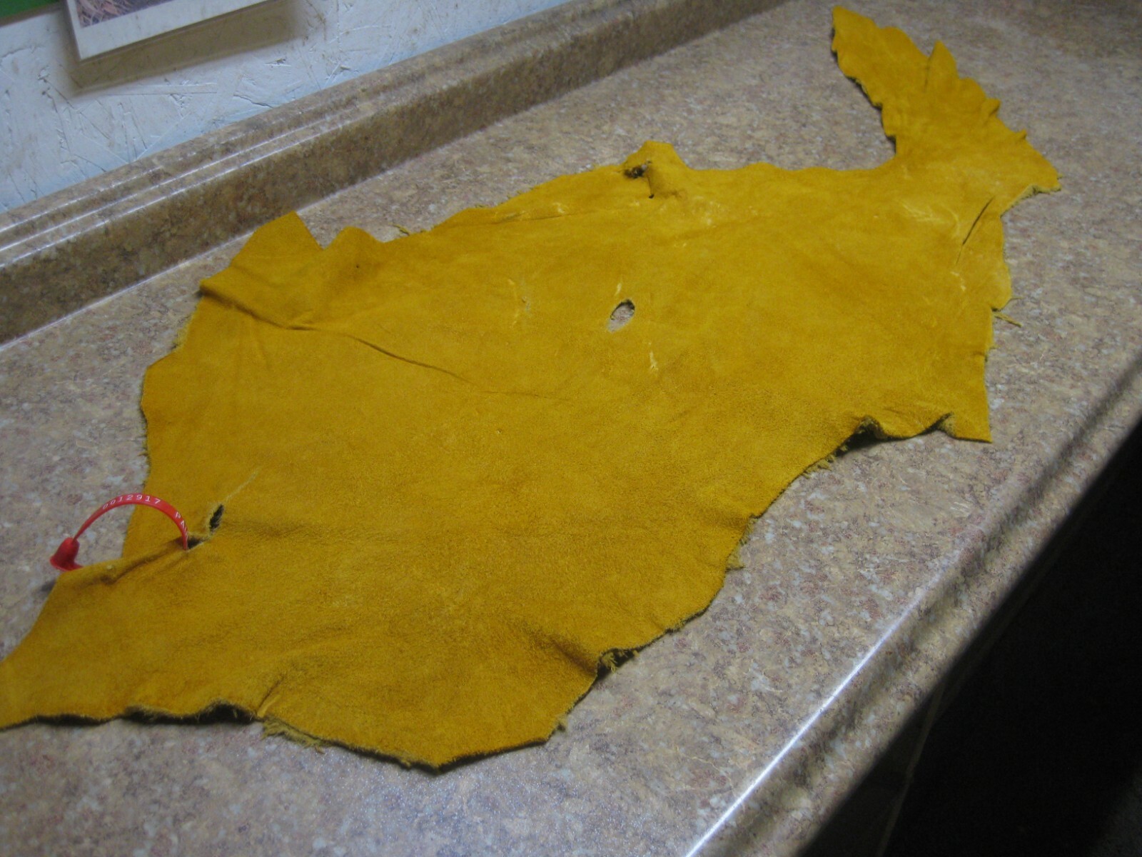 Suede Buffalo Leather Skin Crafts  POW WOWS MOCCASIN #0012917 Row 134