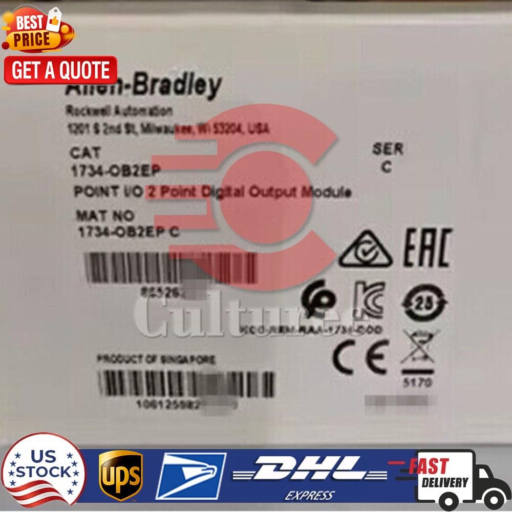 NEW 1734-OB2EP AB 1734OB2EP Point I/O 2 Point Digital Output Module US Free Tax