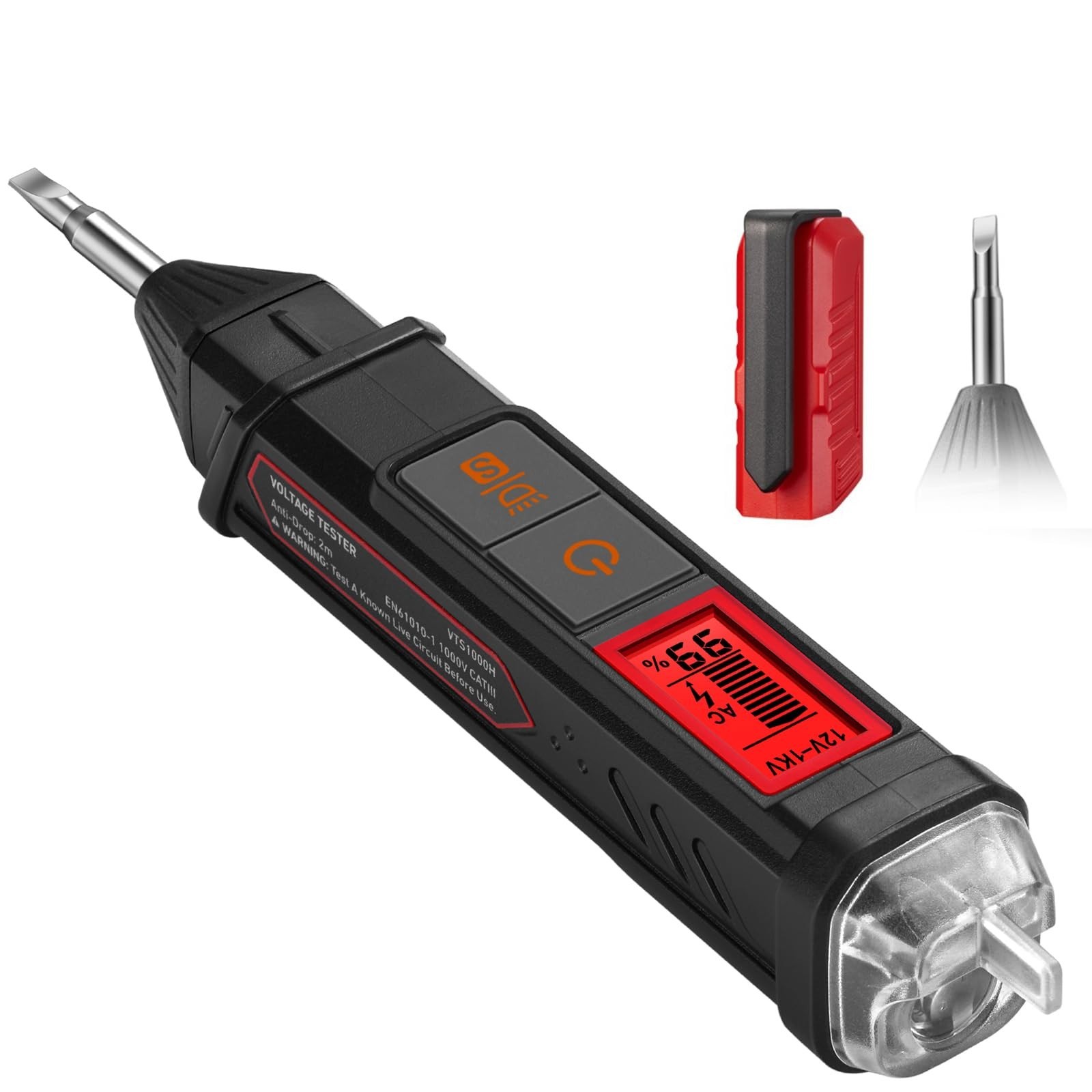 AstroAI VTS1000H Voltage Tester with Screwdriver, Non-Contact Electrical Test...