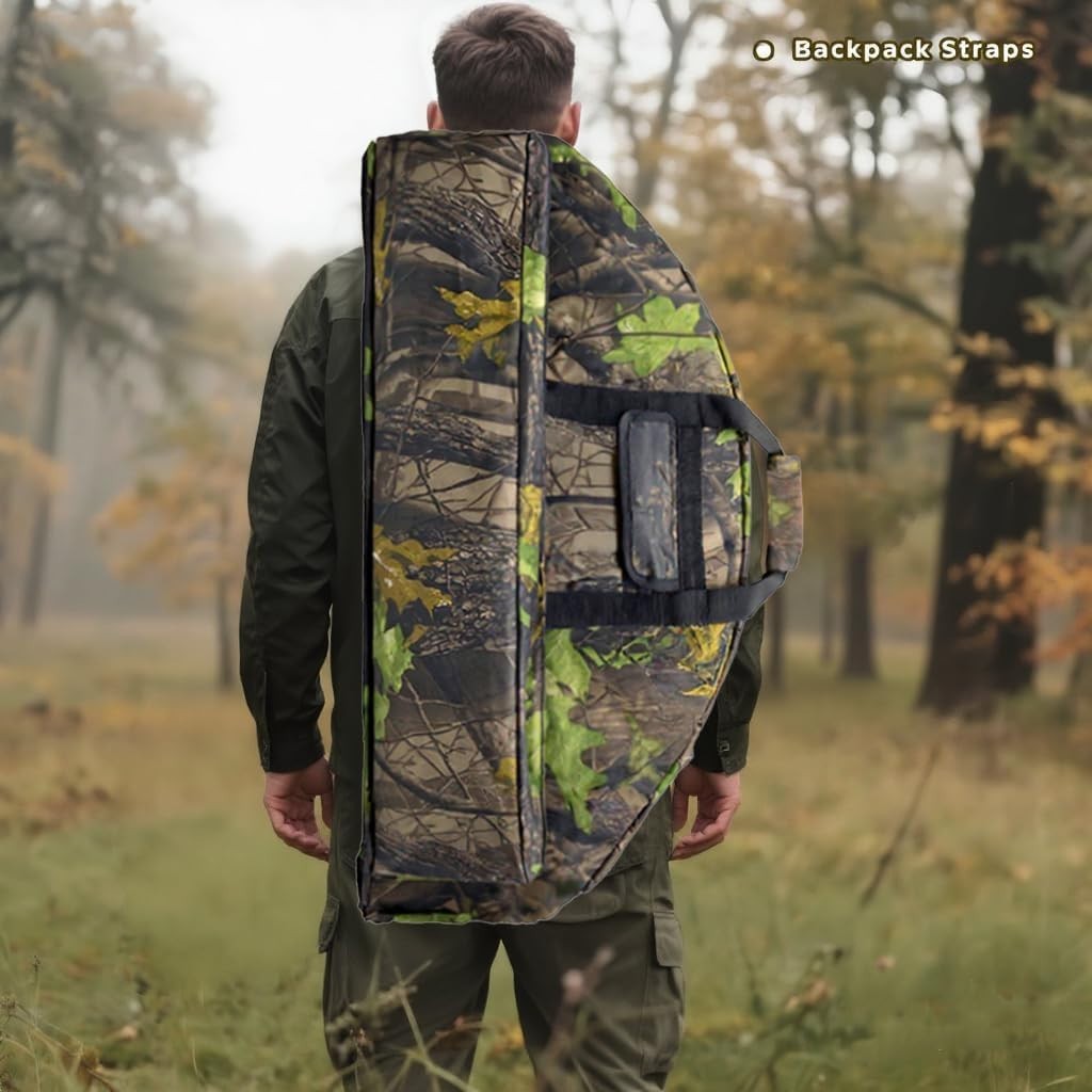 Protective Compound Bow Case with Padded Interior