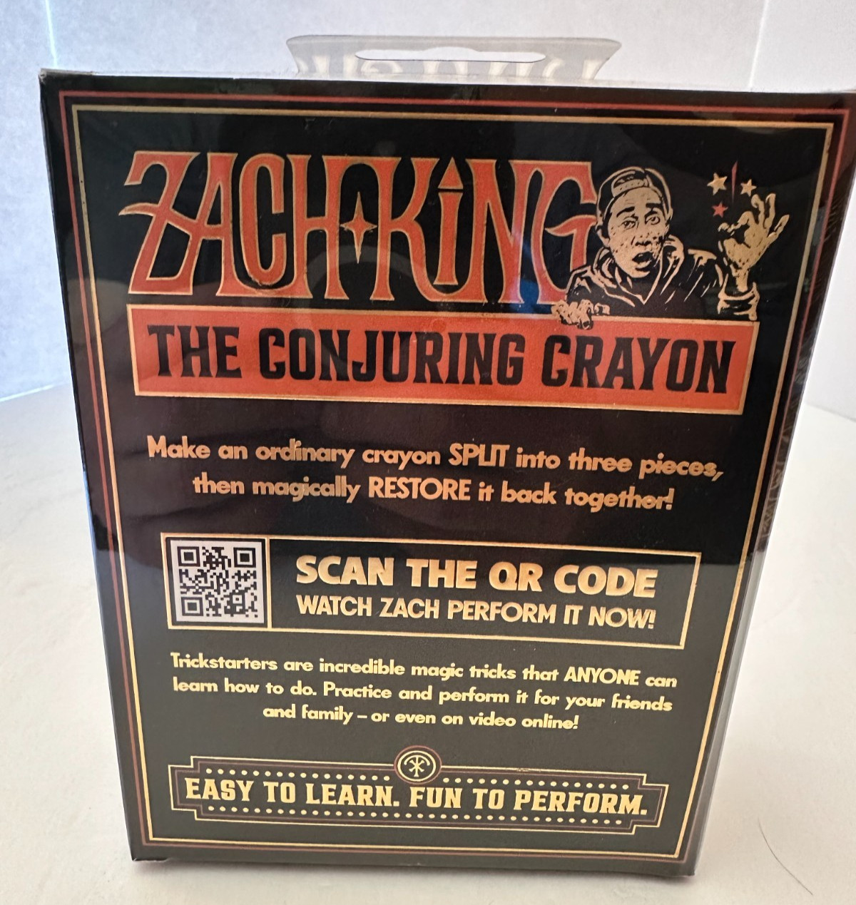 TrickStarters The CONJURING CRAYON Presented by Zach King Sealed Easy To Learn