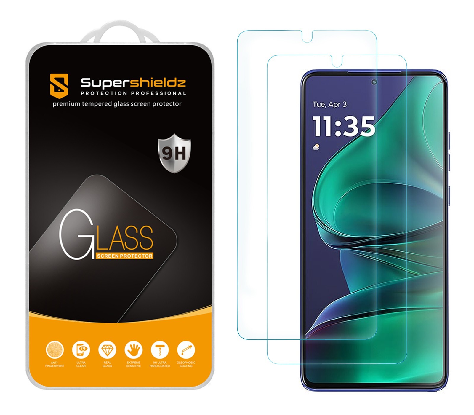 2X Supershieldz Tempered Glass Screen Protector for Motorola Moto G Stylus 2025