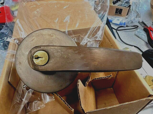 SARGENT LOCK 10G04 10B STOREROOM LA KEYWAY W/ BONUS EXTRA SCC CYLINDER