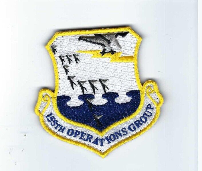 USAF PATCH 155TH OPERATIONS GROUP   NEBRASKA AIR GUARD