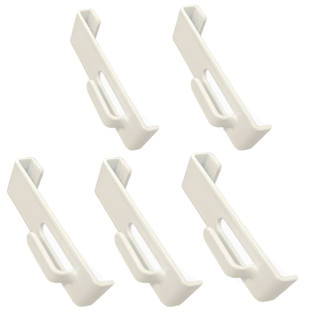 100 PCS Gridwall Utility Hook Grid wall Panel Display Picture Notch White