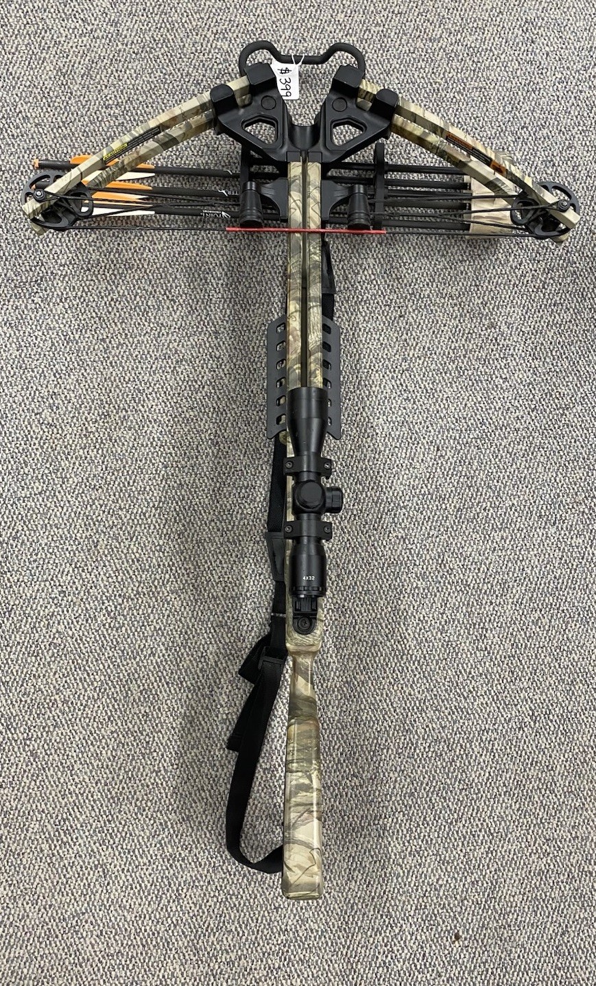 CenterPoint Dusk Hunter 370 Compound Crossbow Bundle, Camouflage ~LOCAL PICK UP~