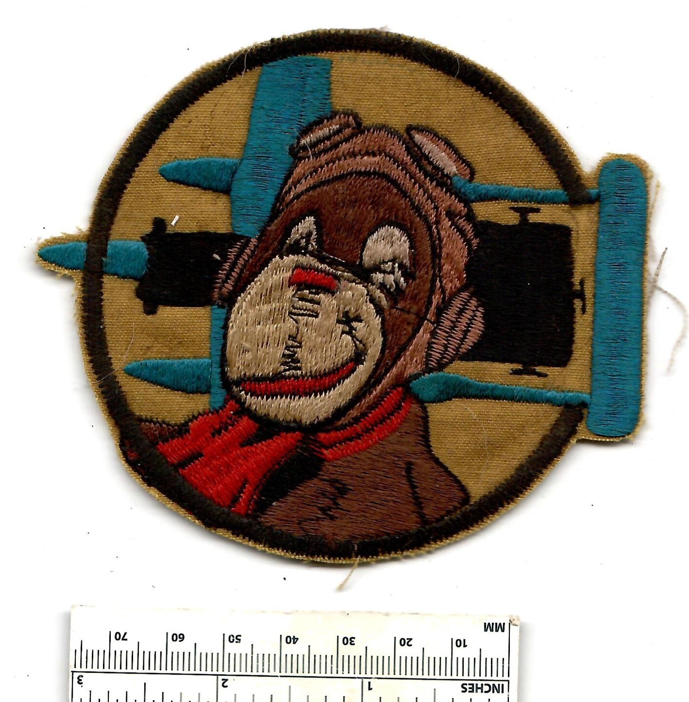 WW2 34th PHOTO RECON Squadron WWII US Army USAAF Shoulder Patch