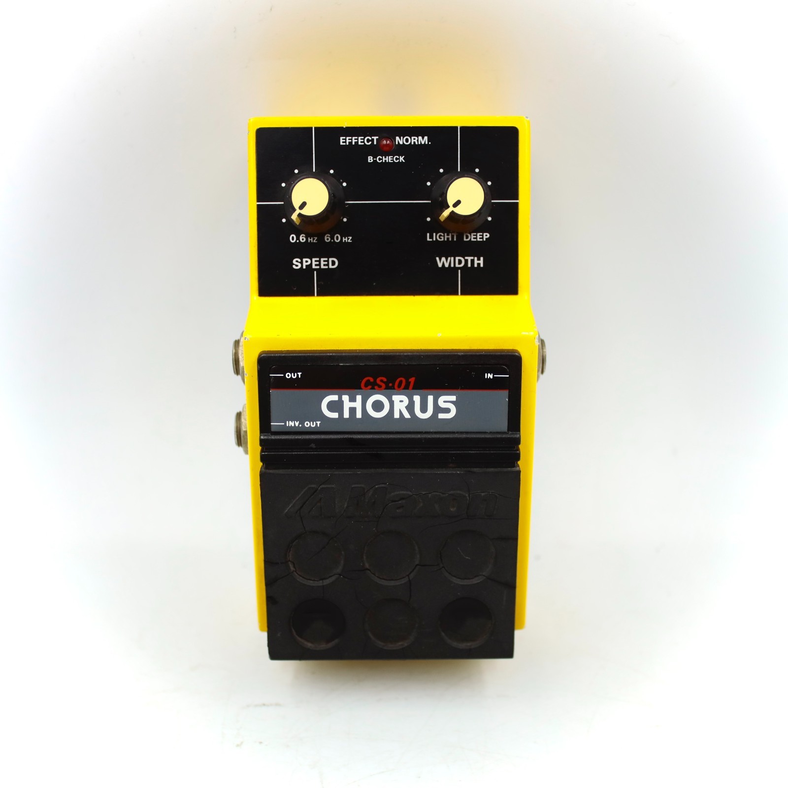 MAXON CS-01 Chorus Made in Japan Guitar Effect Pedal 178600