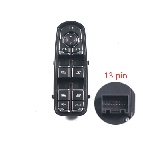 Driver Power Window Switch For 2011-2014 Porsche Cayenne 15PINS 7PP959858