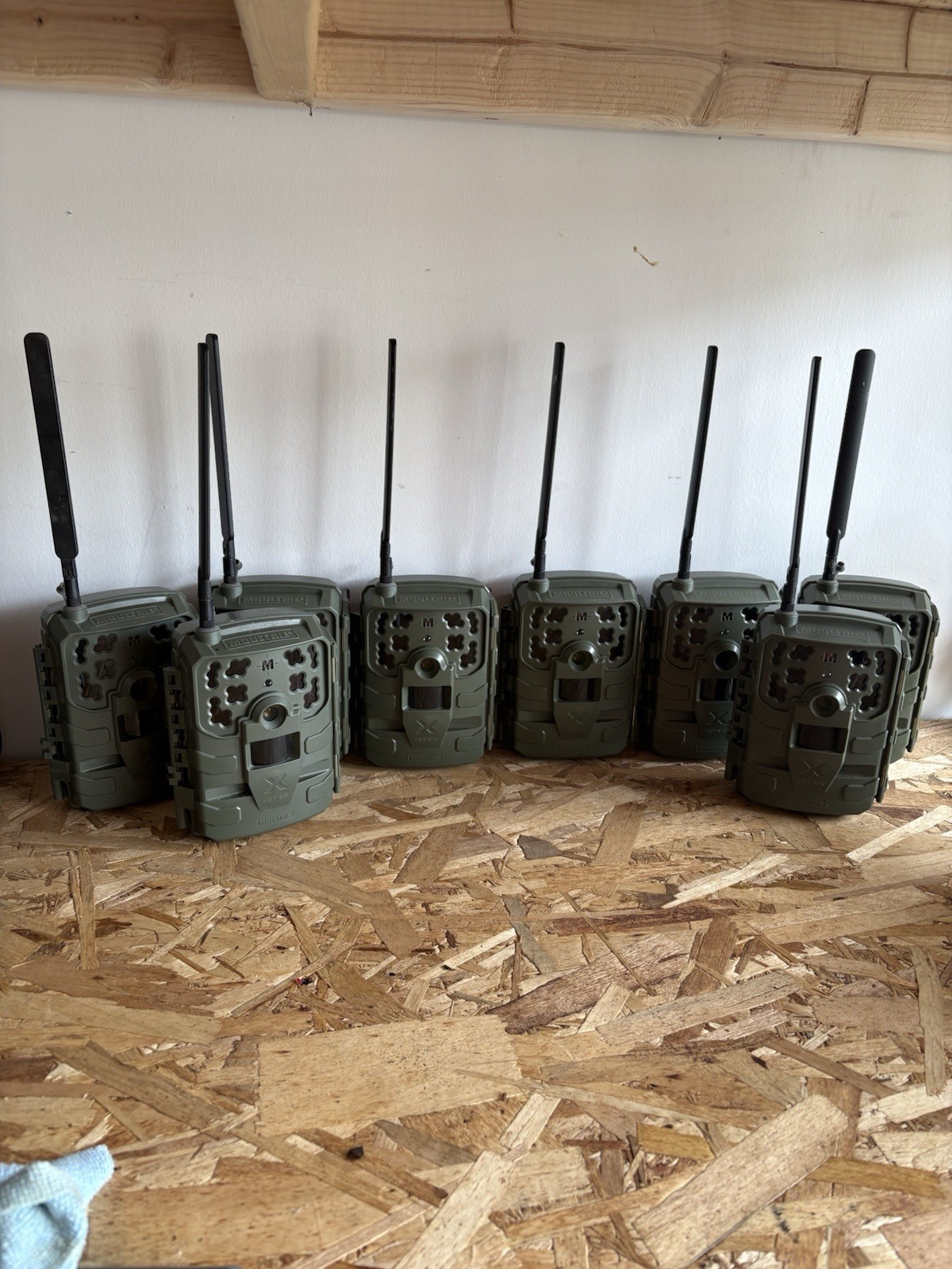 Moultrie X Series Cellular Trail Camera (Lot Of 8 Untested) MCG-14036 Delta-VZW