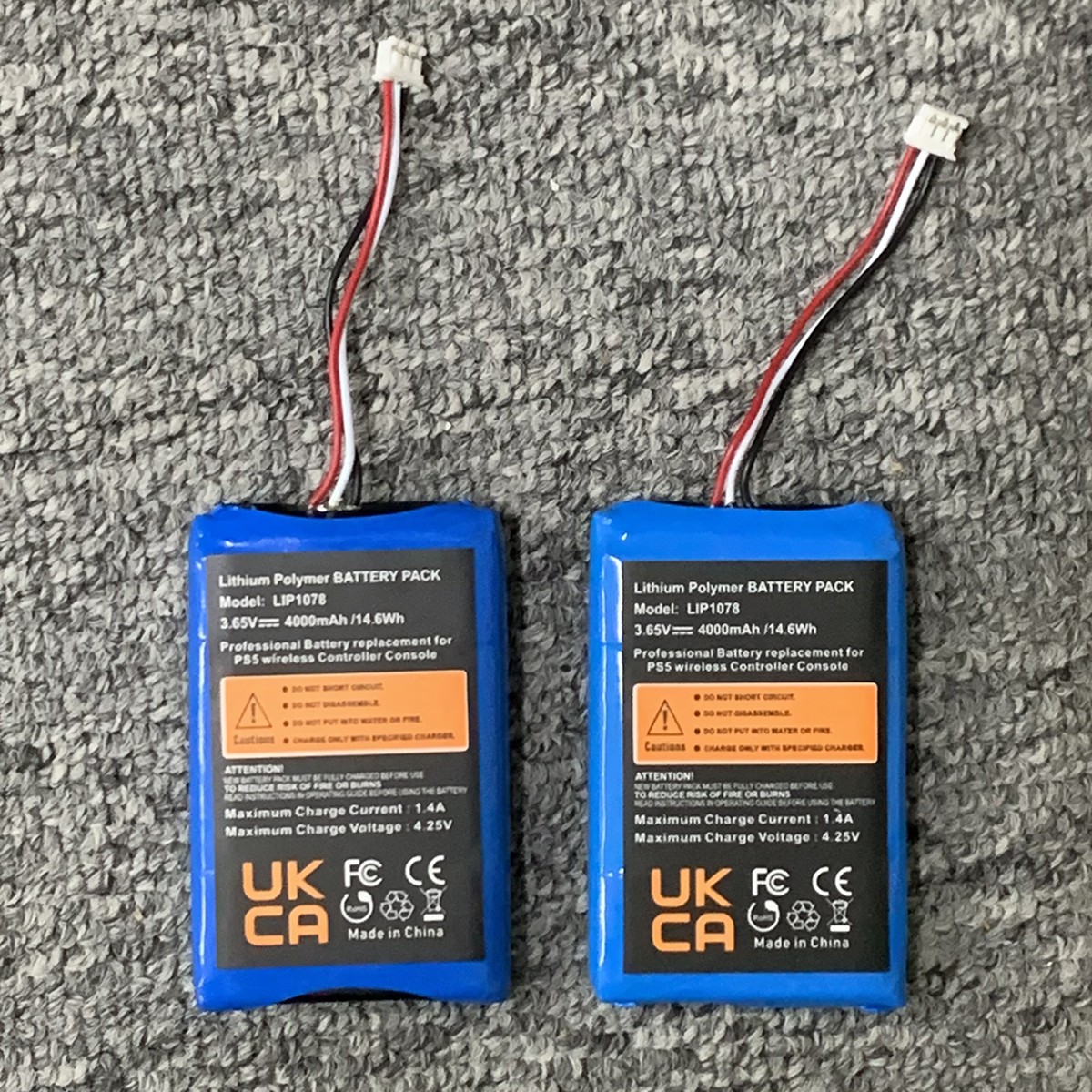 4000mAh Battery Replacement for Sony Playstation 5 Dualsense Controller w/ Tools