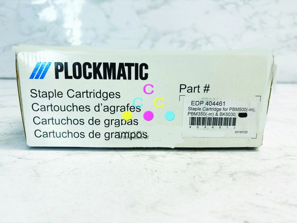 Plockmatic EDP404461  3x Staple Cartridge 15,000 Staples