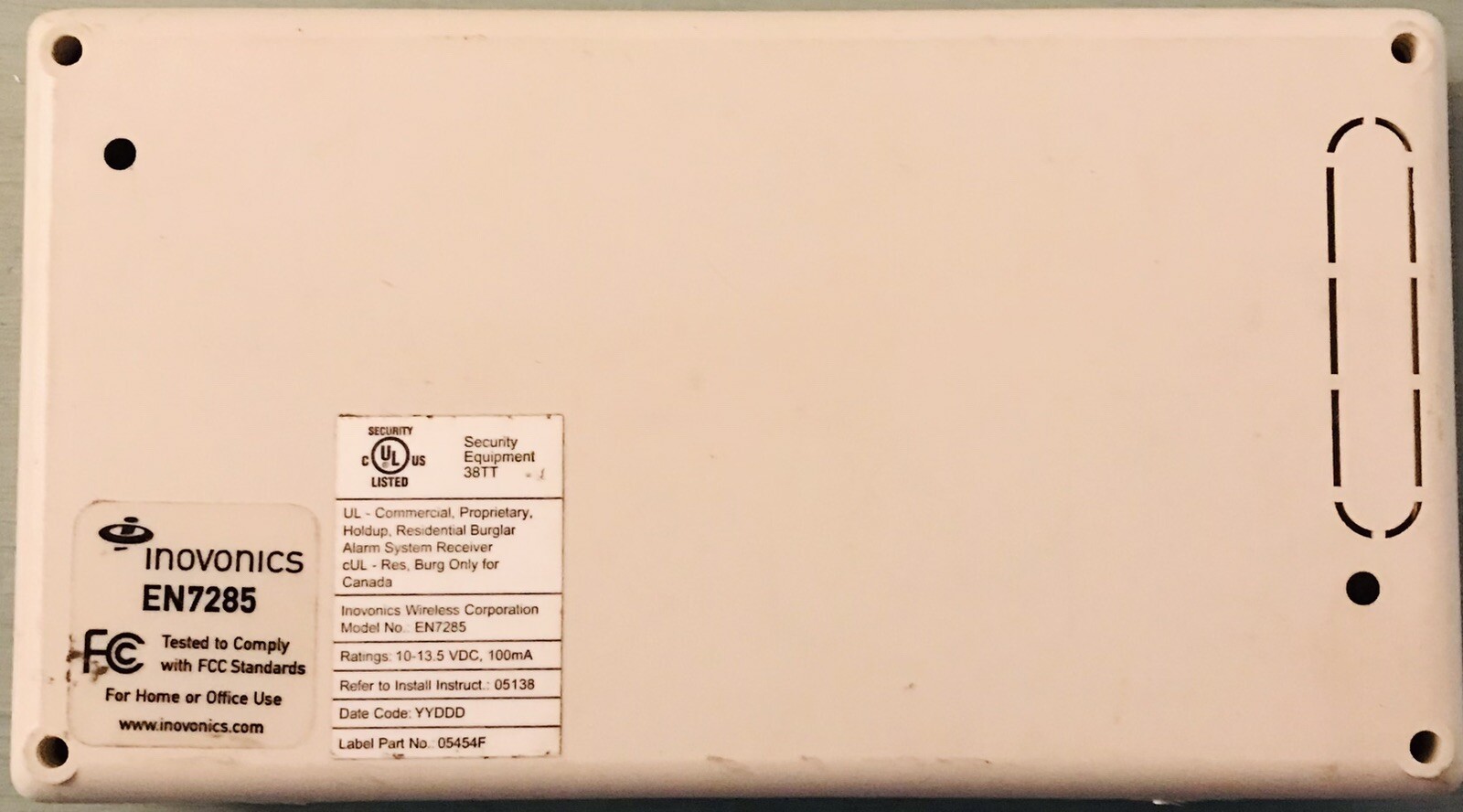 INOVONICS EN7285 ECHOSTREAM WIRELESS RECEIVER/INTERFACE - USED