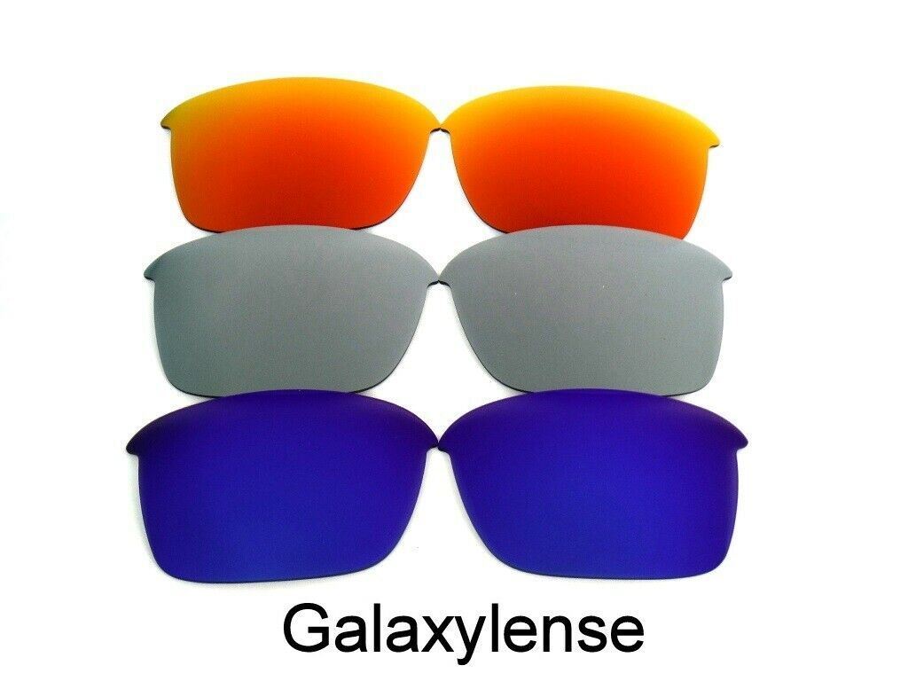 Galaxy Replacement Lenses For Oakley Thinlink OO9316 Blue/Titanium/Red Polarize
