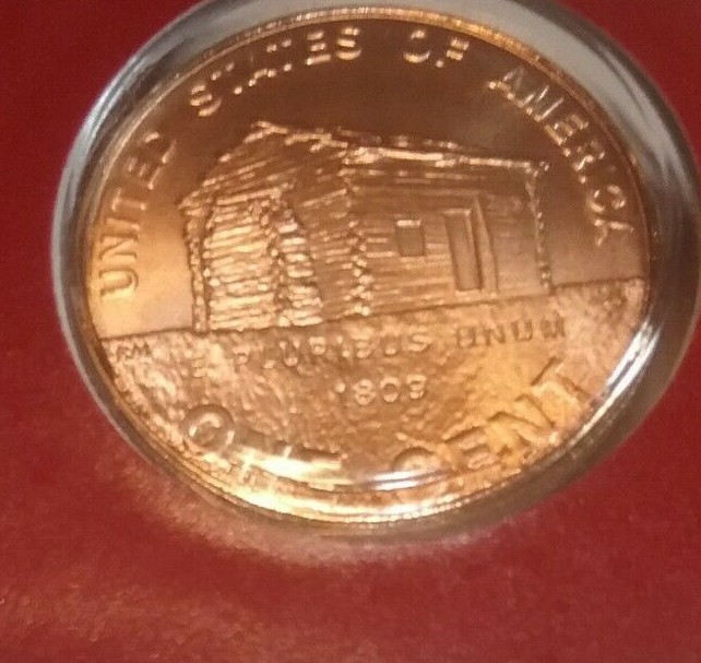 2009 Lincoln Log Cabin / Birthplace Cent  D - SATIN - Uncirculated