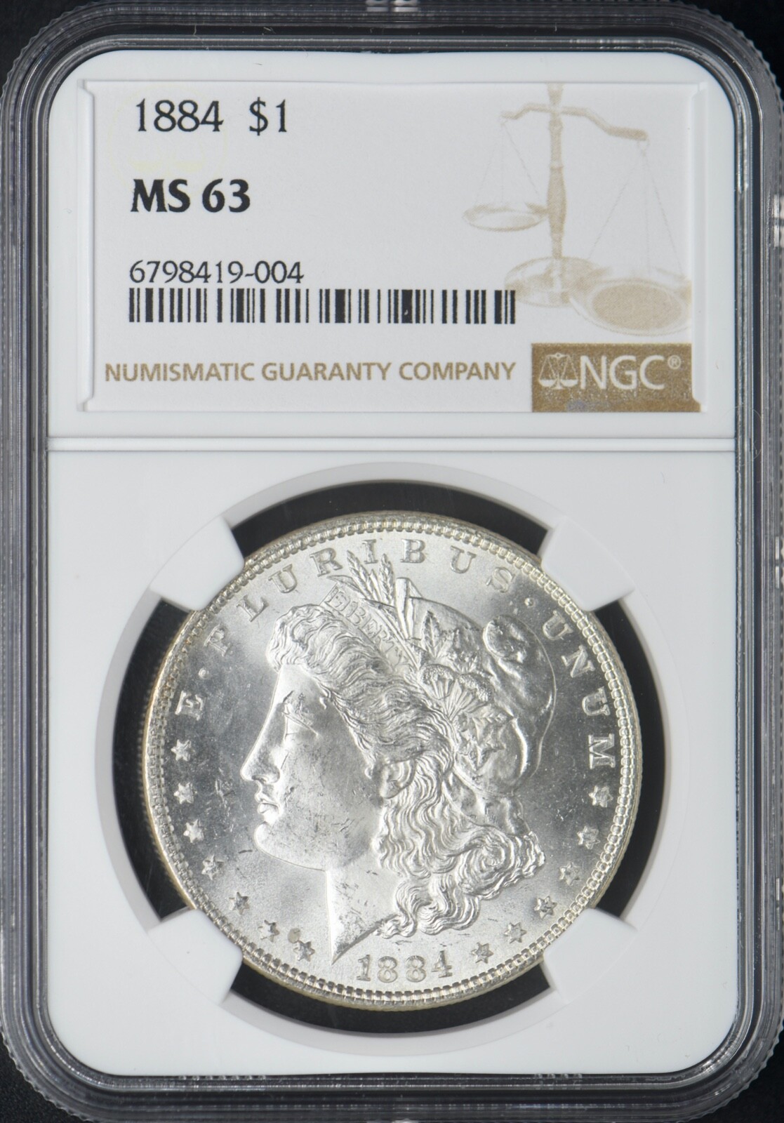 1884 Morgan Silver Dollar - NGC MS63 - ✪COINGIANTS✪