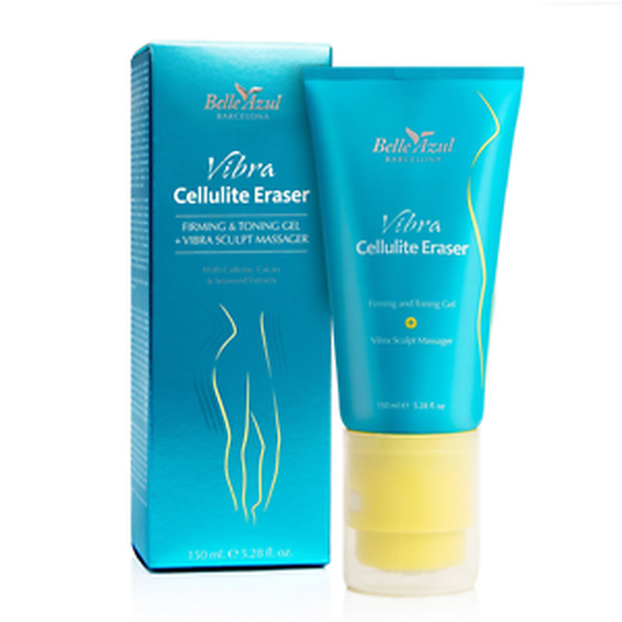 Belle Azul Vibra Cellulite Eraser with Applicator. 5.28 fl oz