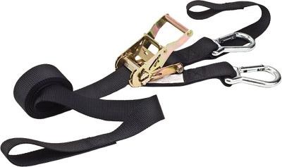 High Roller Tie Downs HR801-10 Ratchet Ultra Tie Down - Black