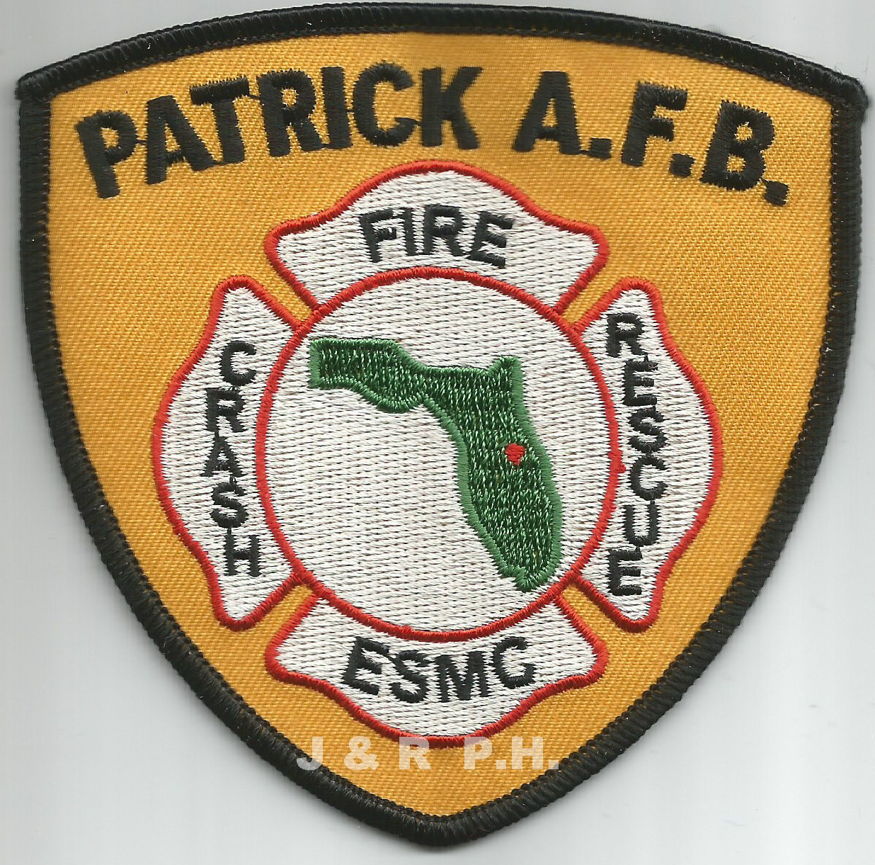 Patrick  A.F.B. - C.F.R. - E.S.M.C., Florida  (4" x 4" size)  fire patch