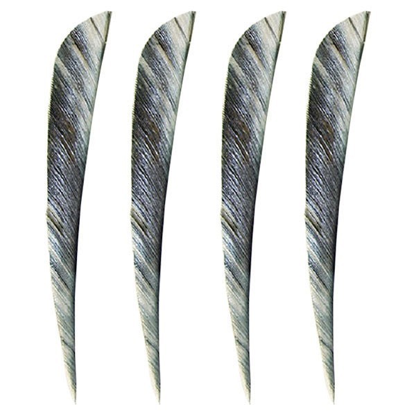 Muddy Buck Gear 3in Para RW White Camo 50pk Feathers