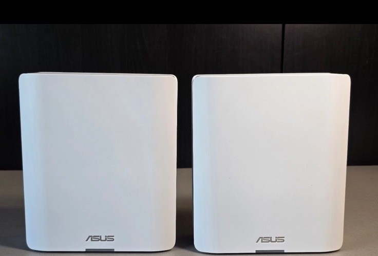 Asus ZenWiFi BT10 WiFi7 Tri-Band BE18000 Smart Home Mesh (2 Pack)