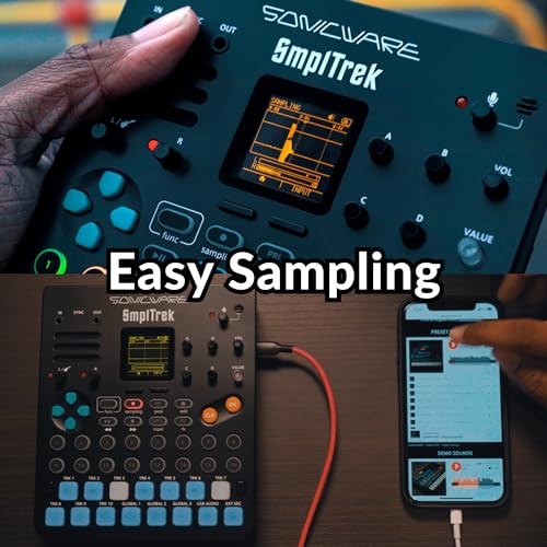 Sonicware SmplTrek Portable Production Sampler Drum Machine