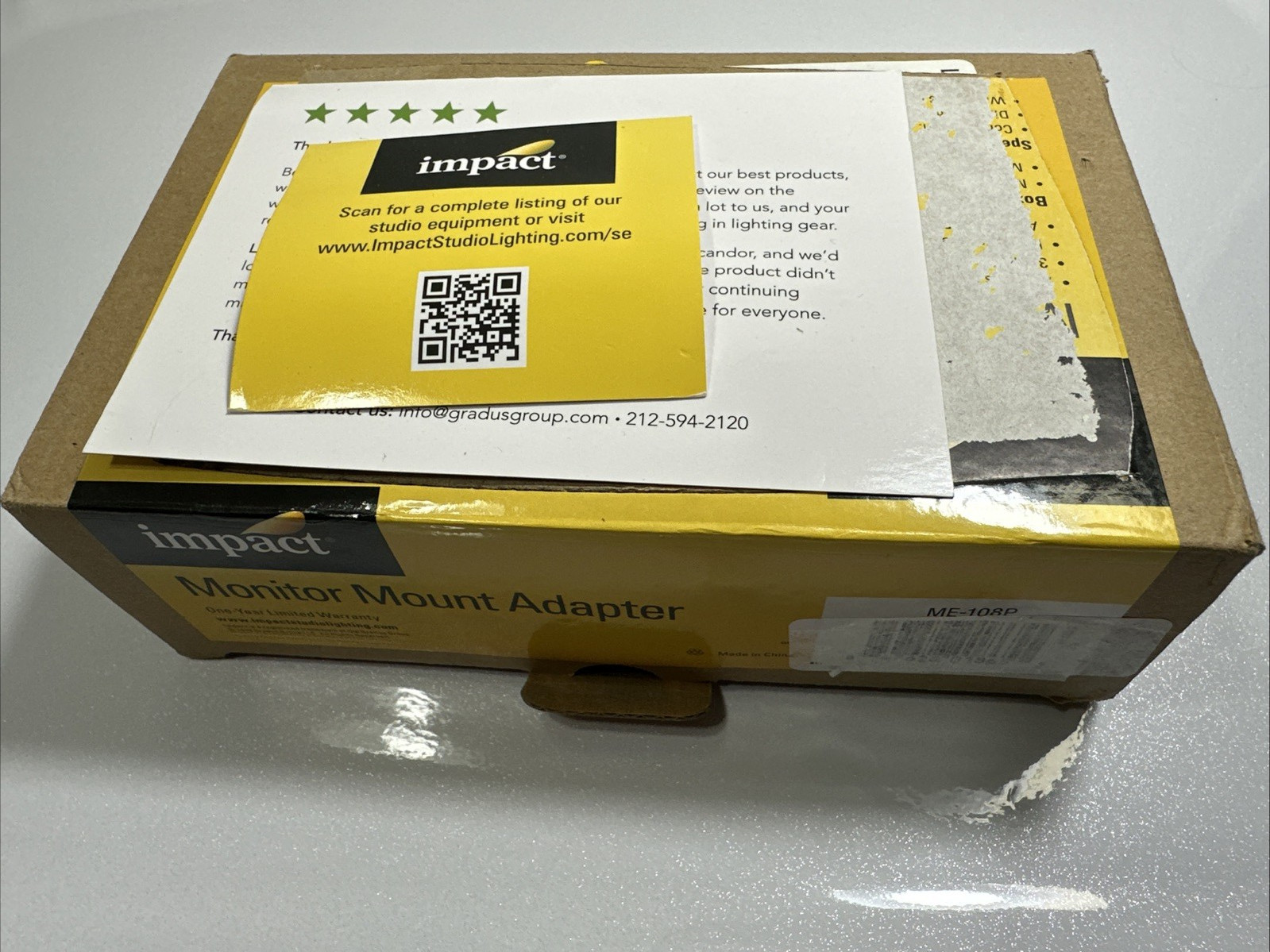 IMPACT monitor mount adapter - ME-108P