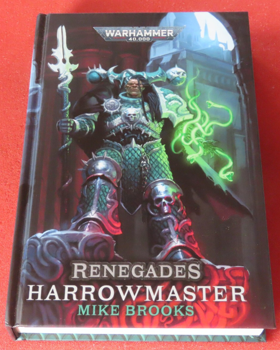 Games Workshop Black Library Renegades Harrowmaster Hardback Novel Warhammer 40k