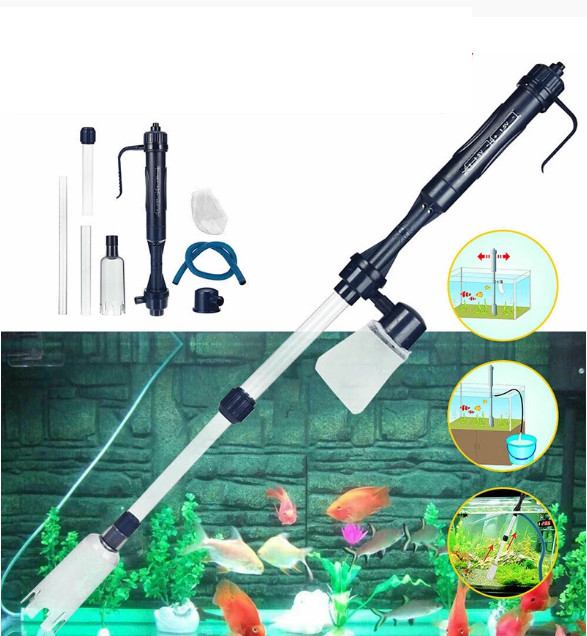 Fish Tank Automatic Water Changer Electric Sand Washer Pump Suction Pump Clean