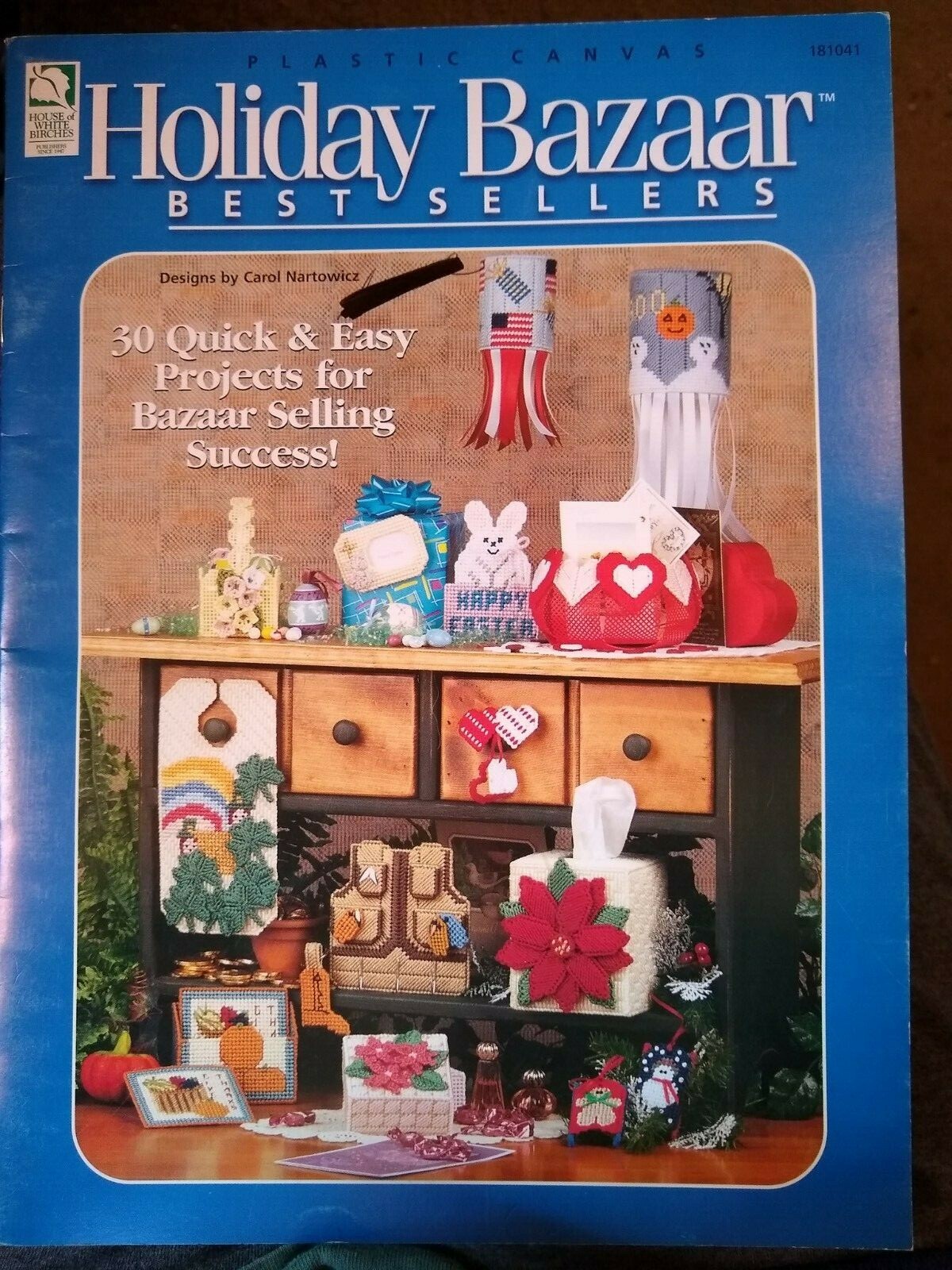 House of White Birches | 181041 | Plastic Canvas | Holiday Bazaar Best Sellers