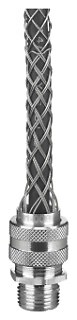 Hubbell 7401006, Wire Mesh Strain Relief, .25-.37In , 1/2In W/Mesh, 1 PC