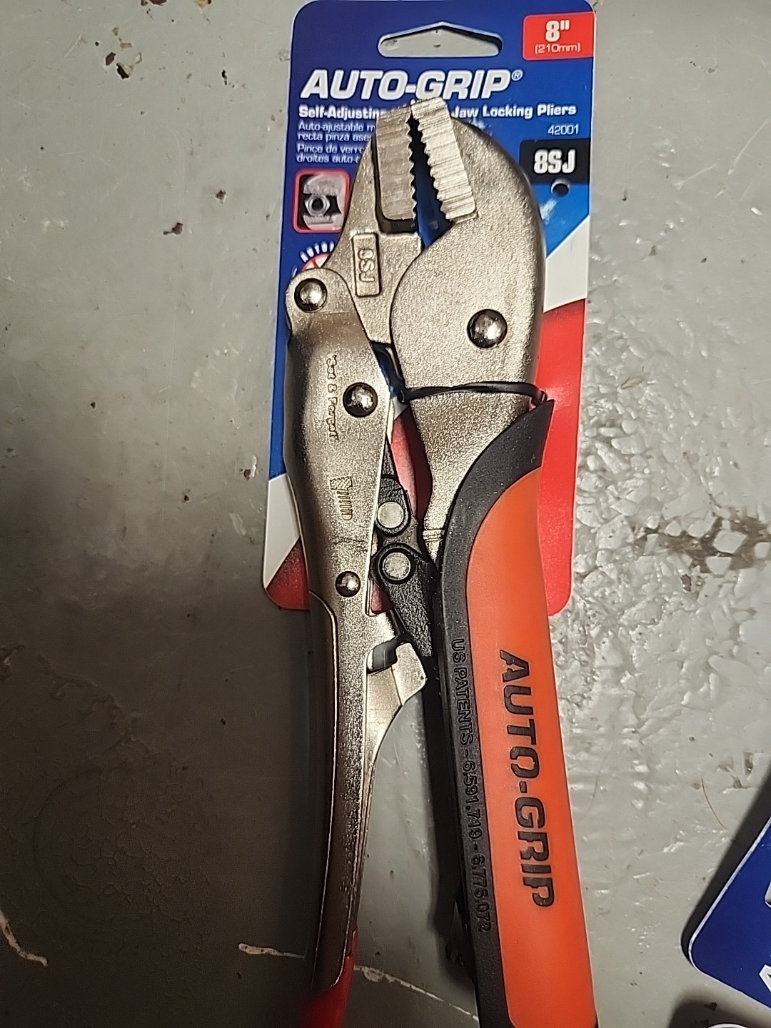 CAL-VAN 8in Locking Pliers 42001 Used Hand Tool China Single Item