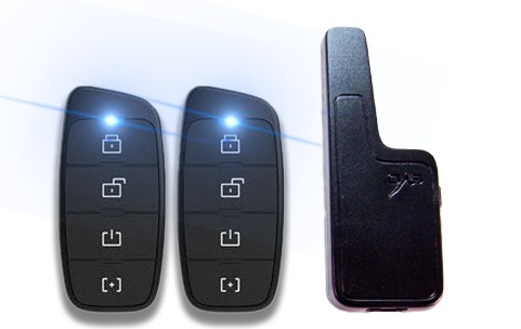 4-Button Extended Range Remote Starter For 2013-2016 Ford Taurus