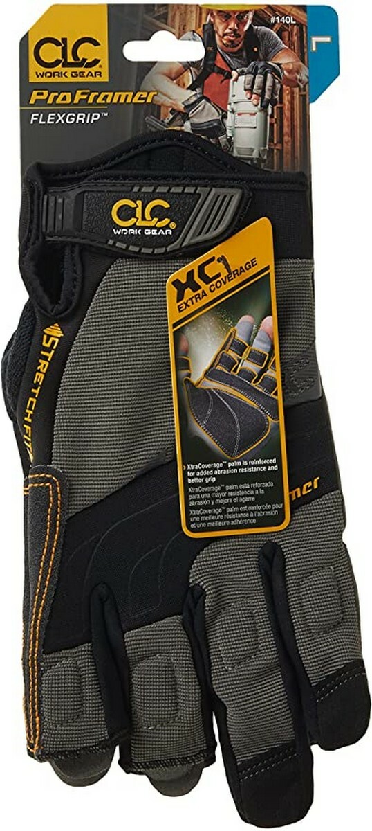 CLC Custom Leathercraft 140L Pro Framer Glove, Large