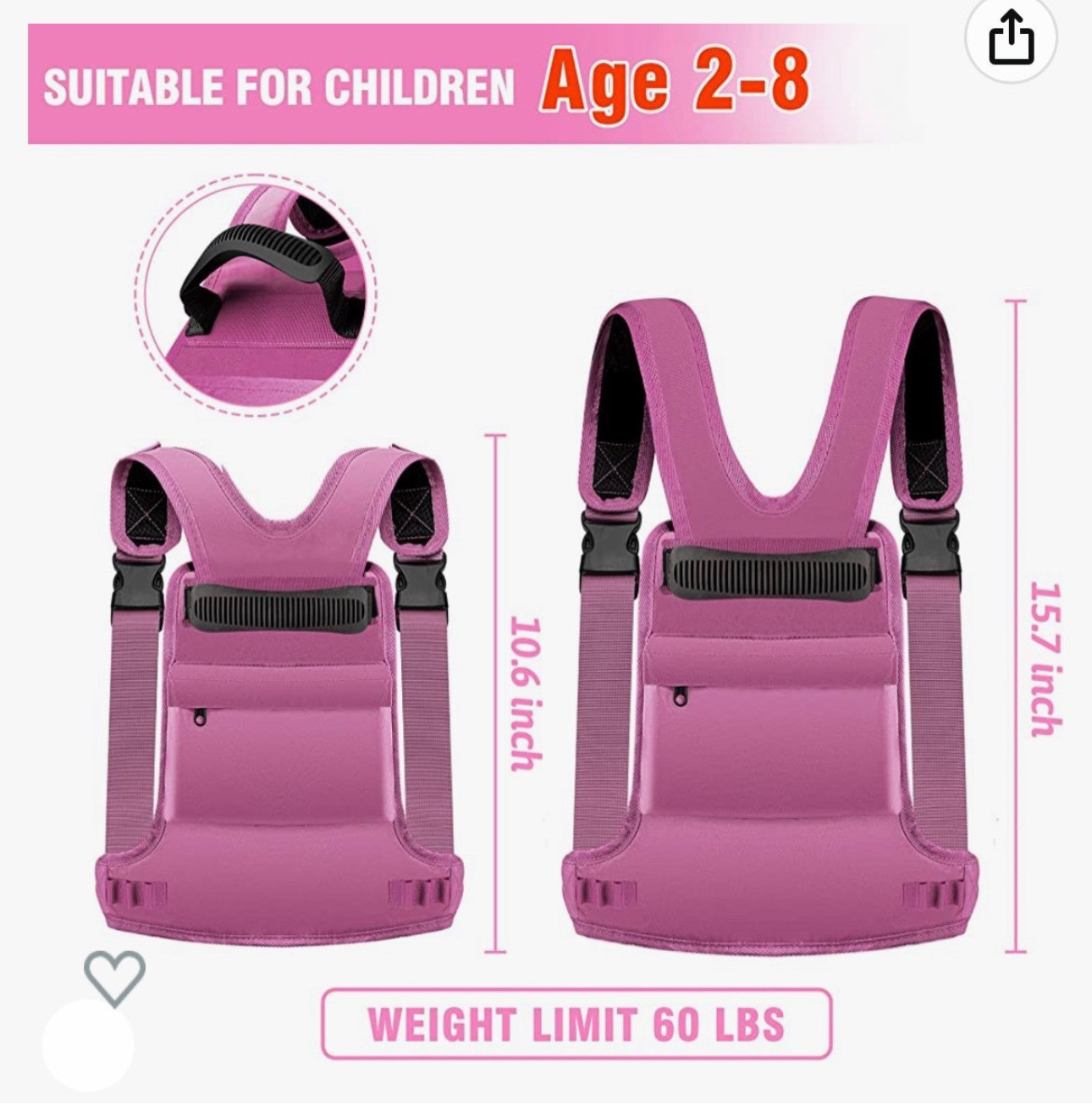 Kids Snowboarding Skiing Safety Harness
