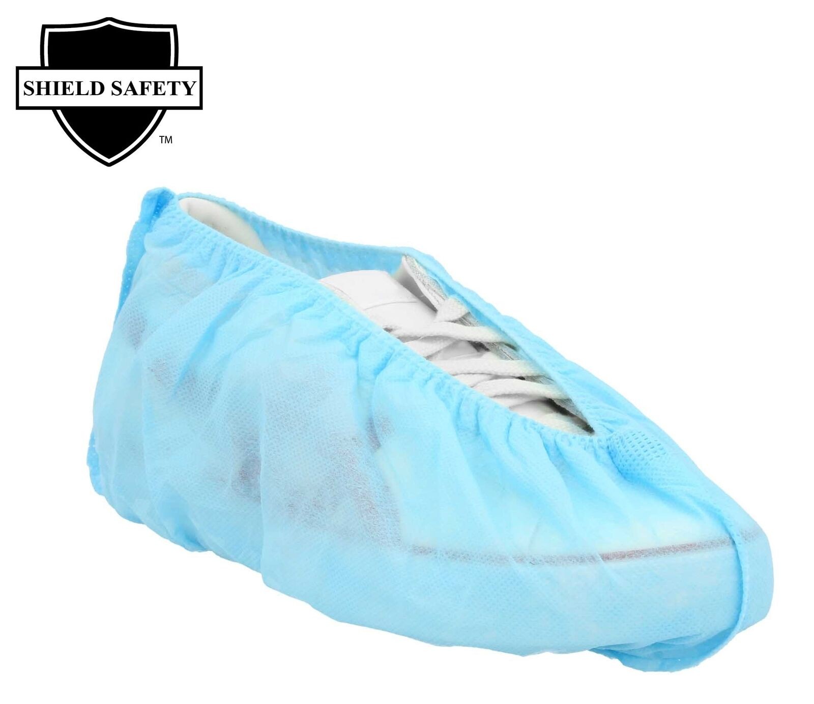 Shoe Covers Non Slip Unisex Foot Cover Blue 40g 600 Pieces
